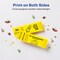 Avery Printable Tickets, Bright Yellow, 1.75" x 5.5", Laser/Inkjet, 250 Tickets (16434)